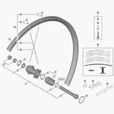 Shimano Wh-Rx570-Tl-700C Spoke 296Mm Spokes
