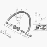 Shimano Whmt601-Tlf15-29 Spoke 290Mm Wheel Spares