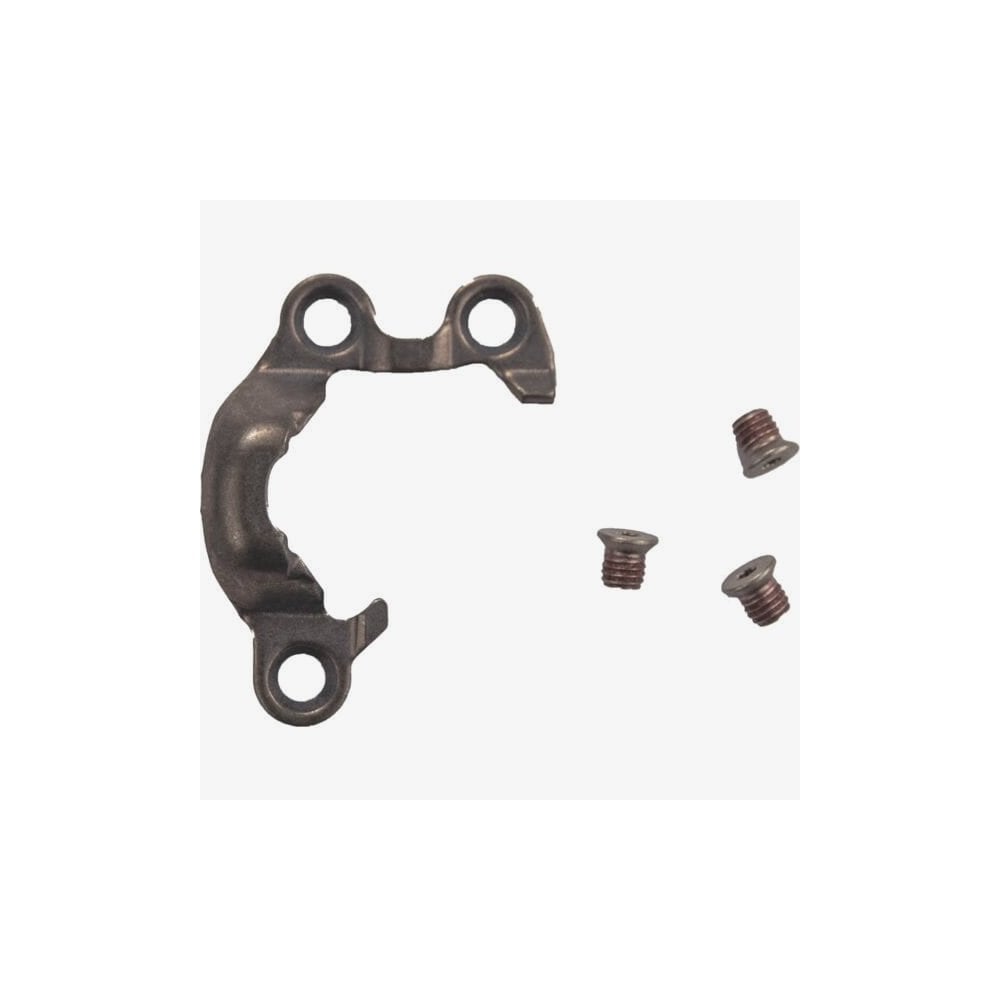Shimano PD-M980 right pedal body cover with fixing bolts, replacement component for mountain bike pedals.