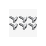 Shimano SPD-SL cleat bolts, 13.5mm pack of 6, for secure pedal fixing on cycling shoes.