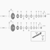 Shimano Cs-R9200 Spacer A Spares & Accessories
