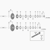 Shimano Cs-R9200 Spacer B Spares & Accessories