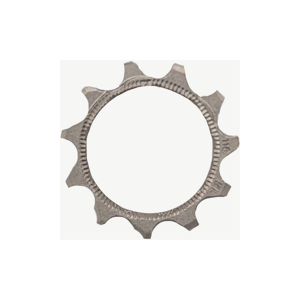 Shimano CS-R9200 Sprocket 11-speed TC built-in spacer replacement for Shimano cassette, close-up of component part.