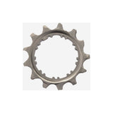 Shimano CS-R9200 bicycle sprocket with 13 TD built-in spacer for smooth gear shifts, part of Shimano bike components.