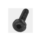 Shimano EW-SW100 M3 Fix Bolt for brake cable fixing, Shimano spare component, close-up of metal bolt on white background