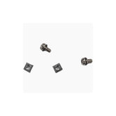 Shimano DU-EP800 bolt and nut set, genuine hub spare components, pack of 2, for bicycle wheel maintenance.