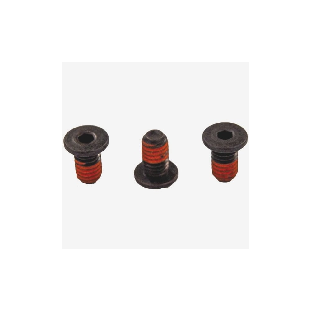 Shimano DU-EP800 plate fixing bolts set for hubs, pack of 3, genuine Shimano spare components for bike wheel maintenance.