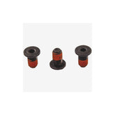Shimano DU-EP800 plate fixing bolts set for hubs, pack of 3, genuine Shimano spare components for bike wheel maintenance.