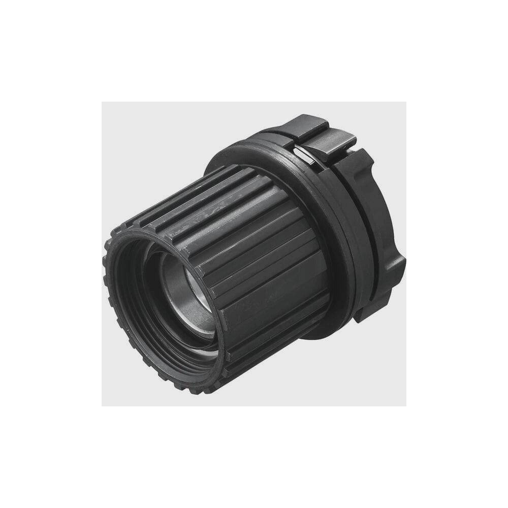 Shimano FH-MT410 freewheel body unit for bike hubs, replacement component showing metal hub part with gear interface.