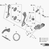 Shimano Rd-R8150 Charger Cover Spares & Accessories