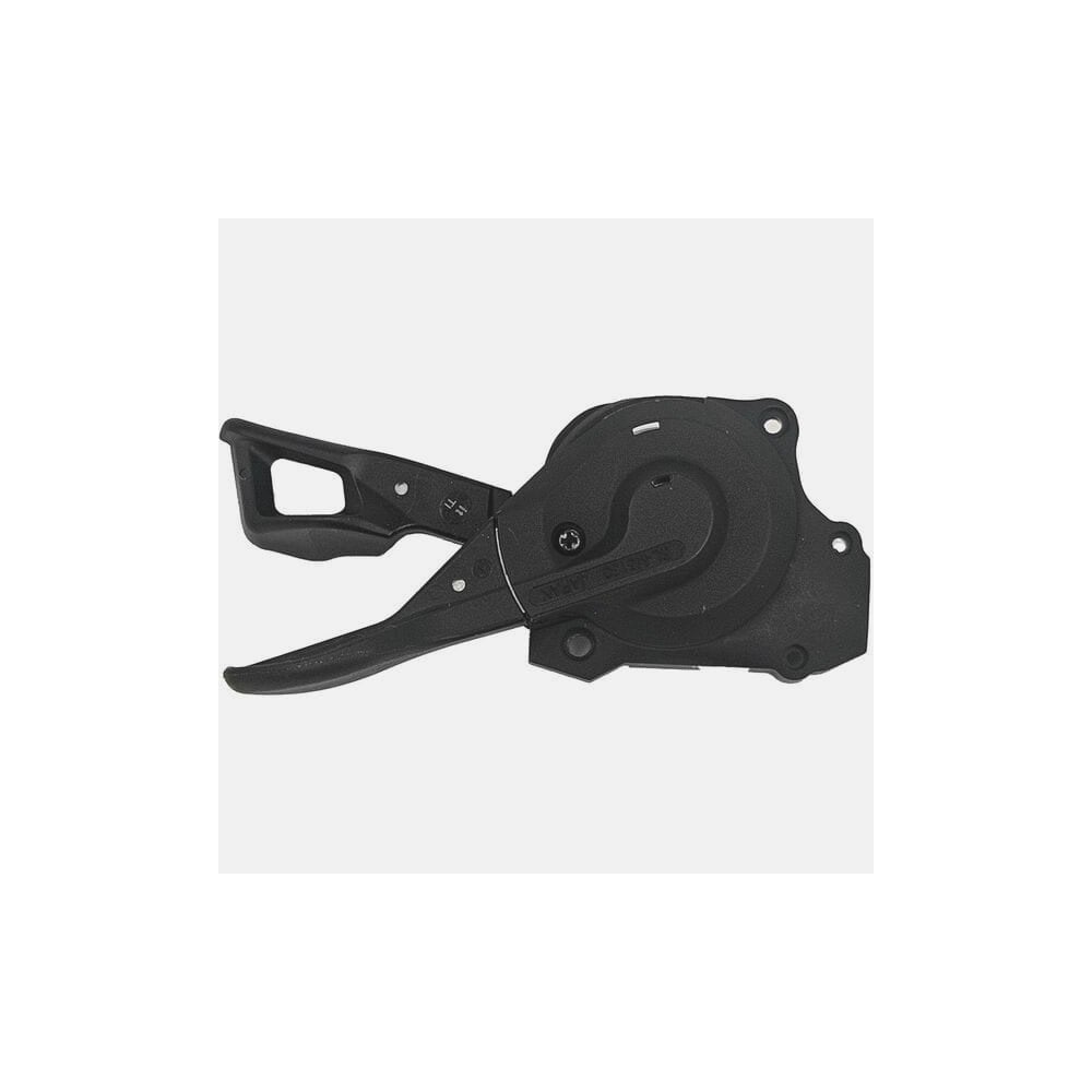 Shimano SL-M5130-R10 right hand shifter lever unit, genuine replacement component for bike gear shifting system.
