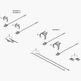 Shimano SW-RS801 replacement band for 31.8mm Shimano shifters, component spare part for bike gear shifting.