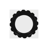 Shimano Spares DU-EP801 lock ring for brake system components, genuine replacement part, metallic finish.