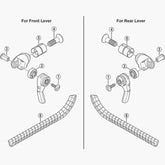Shimano Slbs78 Lever Boss Cvr Rr Spares & Accessories