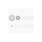Shimano CS-R9200 sprocket unit with 17-19 teeth for 11-34T cassette, bike component replacement part, Shimano Spares