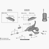 Shimano Slm660 Cable Adjust Bolt Spares & Accessories