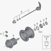 Shimano Spare Dh3D35Qr Cone