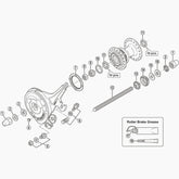 Shimano Spare Hbmc10 Cone & D/Cover M9