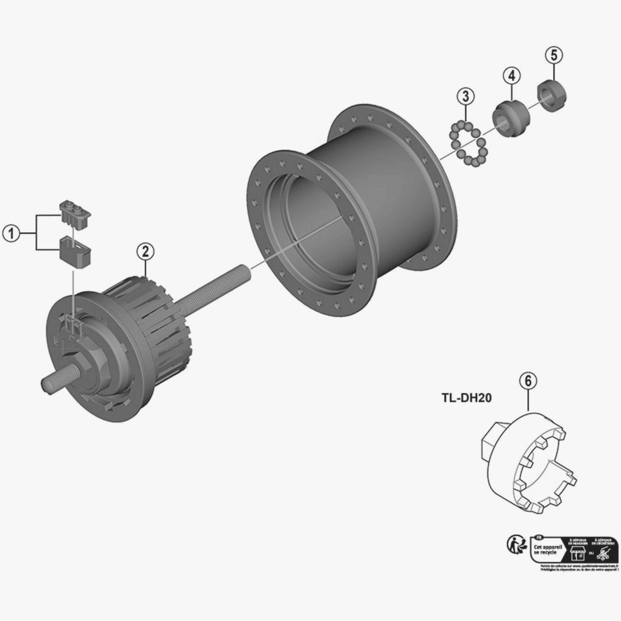 Shimano Spare Hbnx Connector Cap&Cover
