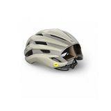 MET Trenta 3K Carbon Road Cycling Helmet with Mips AIR® protection and aerodynamic design, shown from the side.