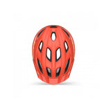 MET Crackerjack kids helmet with LED light, extended coverage, ventilation, and adjustable straps for active children.