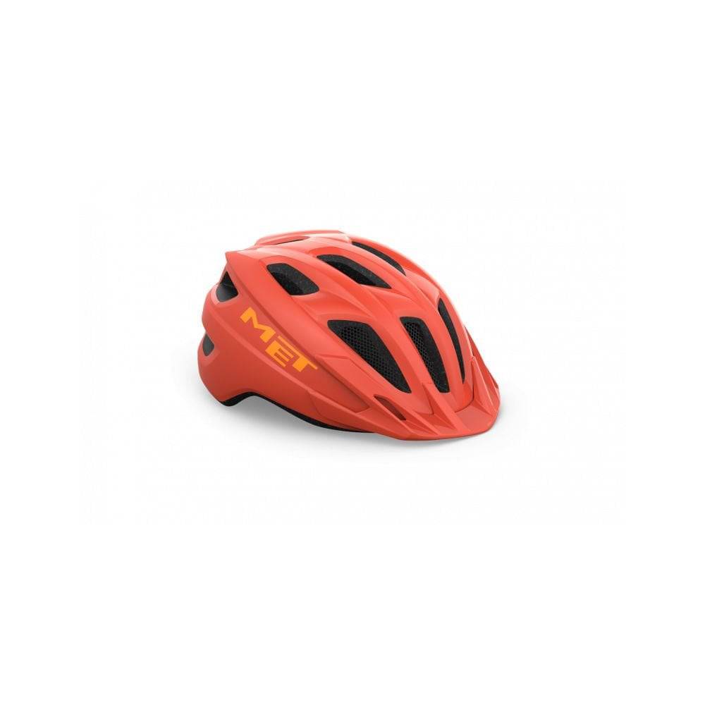 MET Crackerjack Kids helmet with LED light, extended coverage, and ventilation for safe, comfortable cycling protection.
