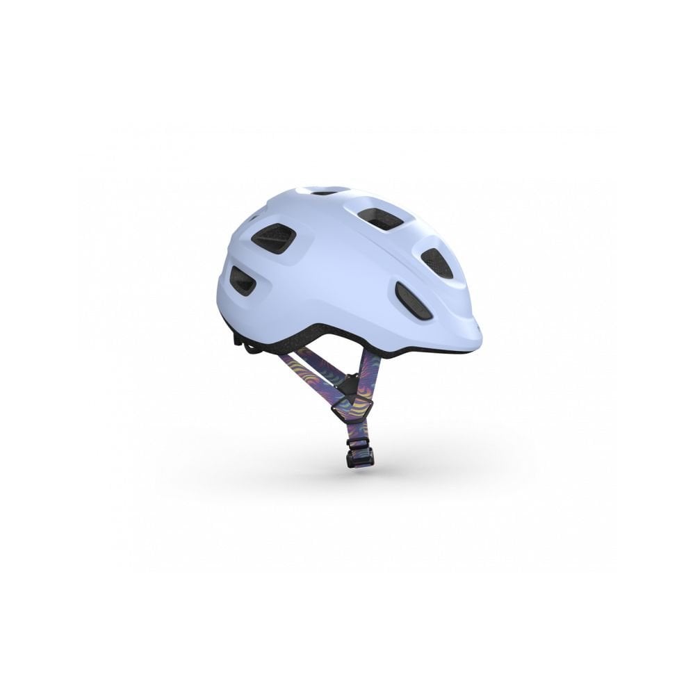 MET Hooray toddler helmet with adjustable fit, ventilation, and safety features, designed for young children.