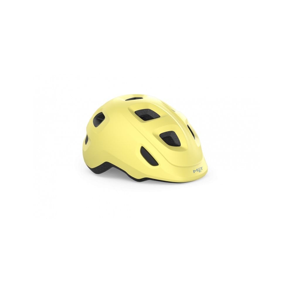 MET Hooray toddler helmet with adjustable fit, ventilation, and safety features, designed for young children.