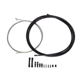 Sram Slickwire Pro Ext Long Road Brake Cable Kit 5Mm (1X1350Mm 1X2750Mm 1.5Mm Pol Ss Cables 5Mm Kevlar ® Reinforced Linear Strand Housing,Ferrules,End Caps,Frame Protectors) Cables