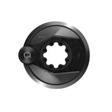 SRAM Power Meter Spider AXS D1 for threaded mount chainrings with bolts and backup pin, component for XX and XXSL bikes.