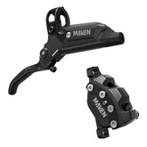 SRAM aluminum hydraulic brake lever in black with stainless hardware and bleeding edge tool for bicycle components.