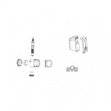 Sram Quarq Spare - Tyrewiz For Moto Battery Hatch And Valve (Including Valve Wrench) Wheel Spares