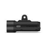 Garmin Varia Vue front cycling camera with 4K video recording and integrated smart headlight, accessory for bike safety.