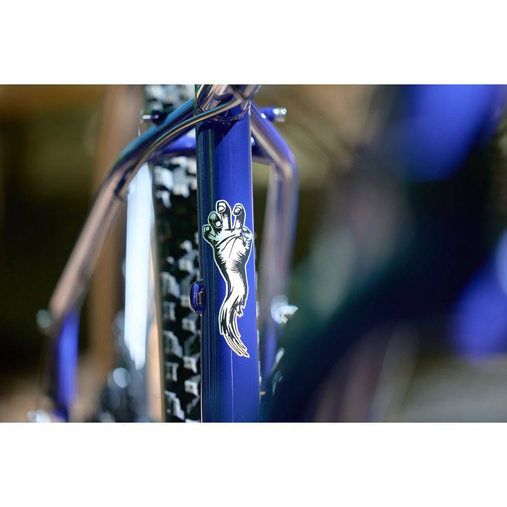 Surly Grappler drop bar mountain bike frame designed for off-road trails, featuring sturdy construction and sleek black finish.