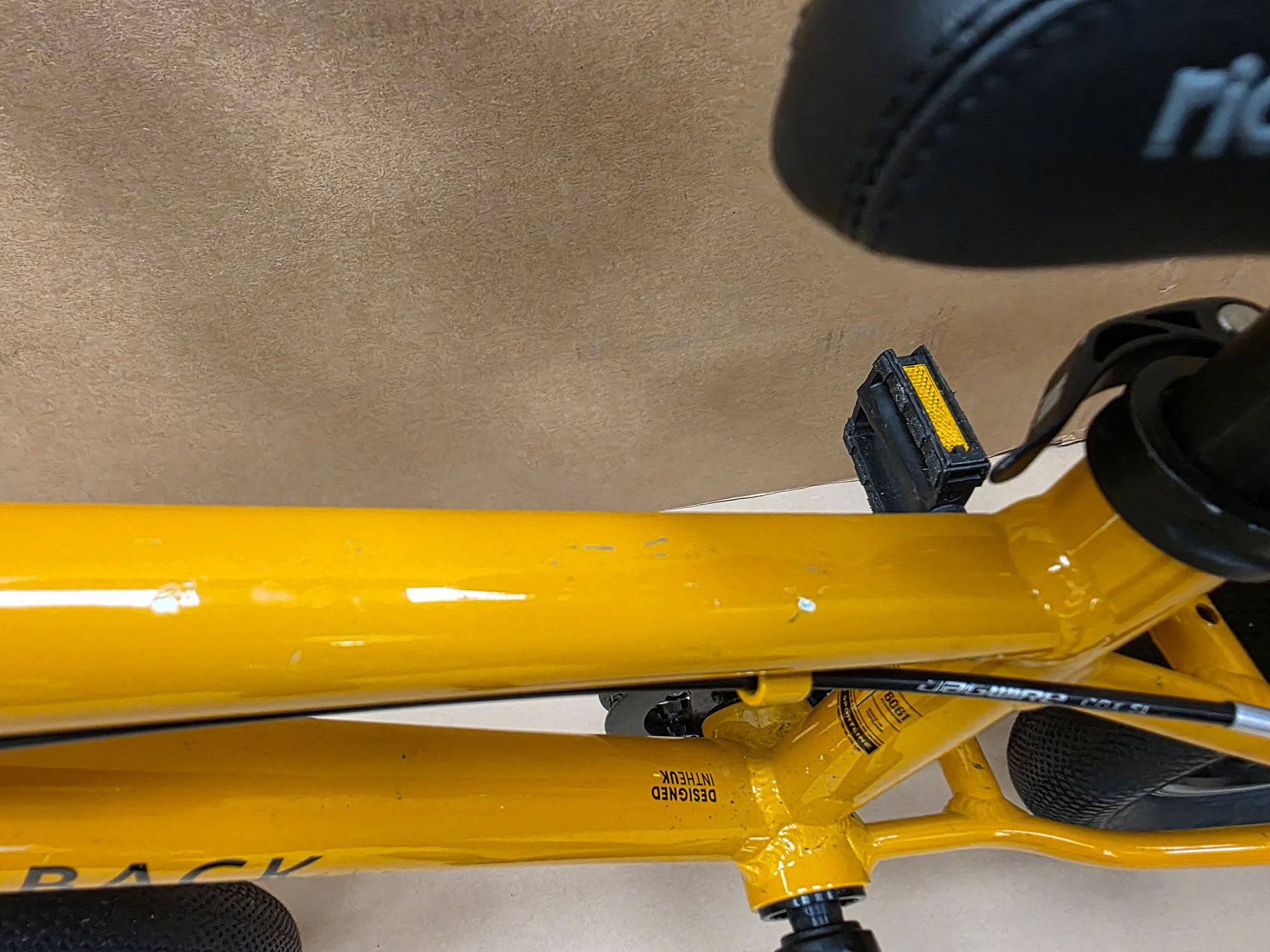 Ridgeback Kids Dimension 16-inch bike for children, ex-demo model with a sturdy frame and colorful design, suitable for young riders.