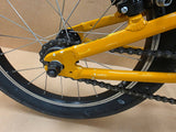 Ridgeback Kids Dimension 16-inch bike for children, ex-demo model with a sturdy frame and colorful design suitable for young riders.
