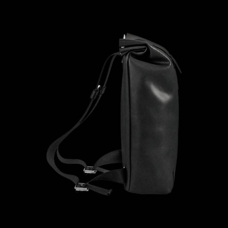 Brooks Pickwick leather backpack with laptop sleeve, handmade in Italy, designed for urban cycling and everyday accessories.