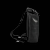 Brooks Pickwick leather backpack with laptop sleeve, handmade in Italy, designed for urban cycling and everyday accessories.