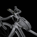 Topeak Fuel Tank Top Tube Bag for cycling essentials with cable access, compact accessories storage for bikes.