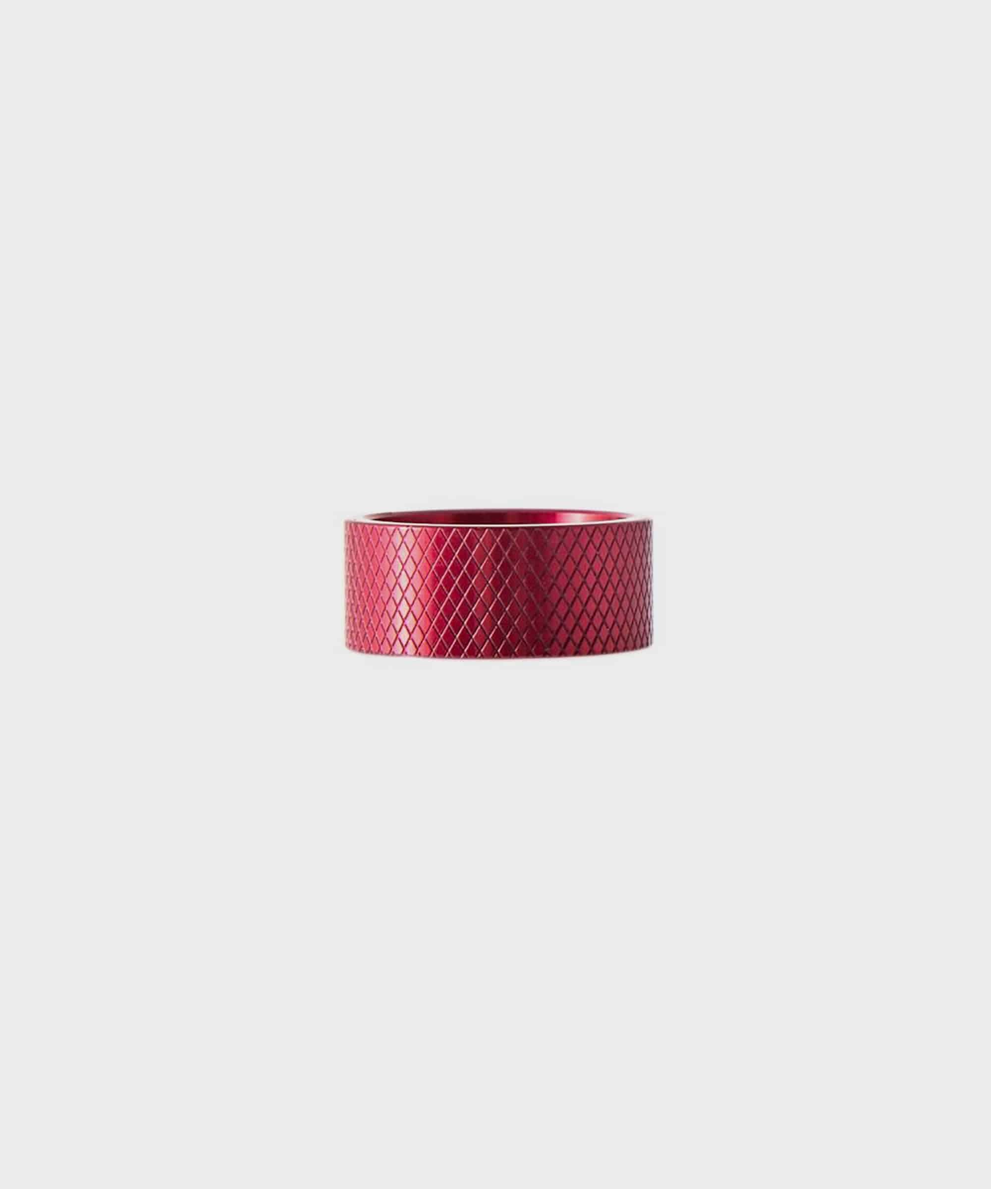 Fox Fork GRIP Factory Series HSR rebound knob for precise suspension adjustment, shown with textured grip and branding details.