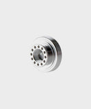 Fox Fork FIT4 Piston Clamp for suspension control, no bleed holes, durable components for Fox mountain bike forks.