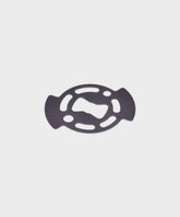FOX Fork FIT4 remote butterfly valve component with large tabs and U-Cup push-unlock suspension part, shown in the image.