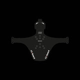 Black Rapid Racer CX-Guard front mudguard for RRP bikes, designed for cantilever and disc brake compatibility.