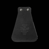 Brooks leather mudflap for bikes with screws, featuring a classic 1937 design, bike accessory mounted with screws.