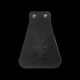 Brooks leather mudflap for bikes with screws, featuring a classic 1937 design, bike accessory mounted with screws.