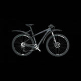 Topeak Road Guards Defender mudguard attached to a road bike, providing protection against mud and debris during rides.