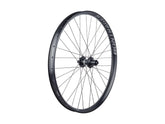 Bontrager Powerline Comp 40 27.5 MTB wheelset with tubeless ready tires and disc brake compatibility, rear wheel image.