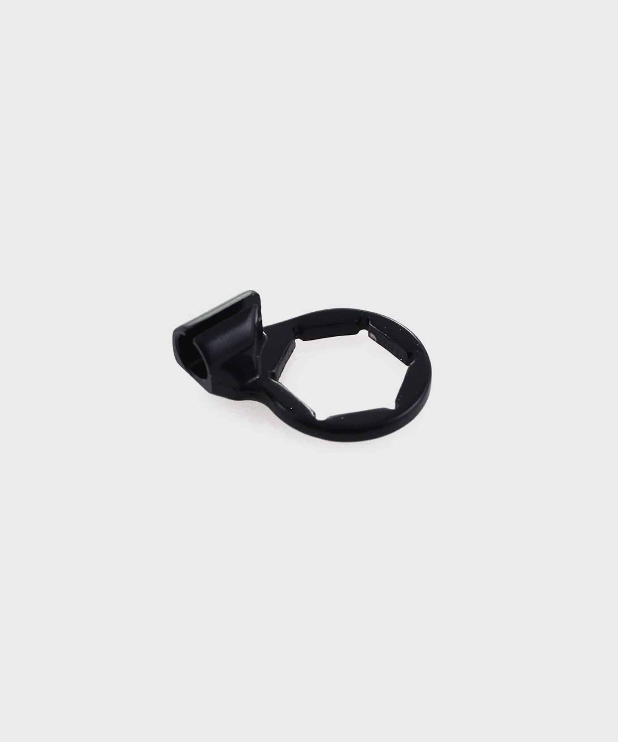 Fox seatpost cable stop actuator for precise dropper seatpost control and smooth operation, bicycle component part.