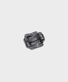 Fox seatpost upper saddle clamp for DOSS seatposts, featuring secure fit and adjustability, shown in a close-up image.