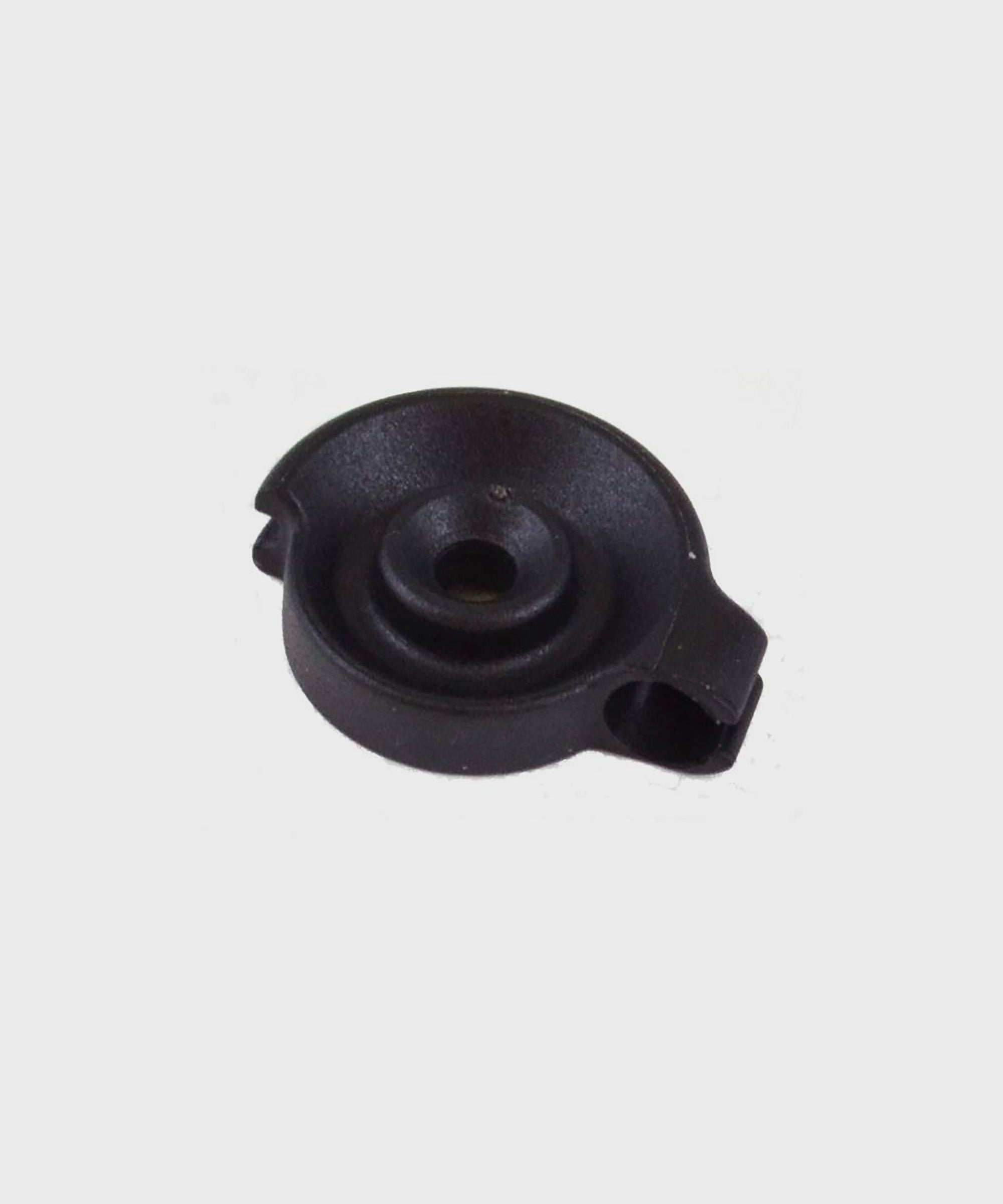Fox seatpost pulley with narrow molded cable routing component for smooth bike performance, designed for precise cable management.